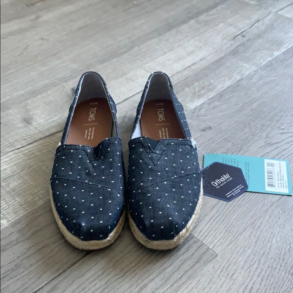 Tom’s Classic Printed Alpargata Espadrille Flat